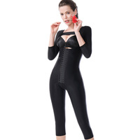 Shapewear post-chirurgical intégral personnalisé par le fabricant, effet push-up, haute compression, antibactérien, en Spandex, contrôle du ventre et de la taille