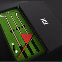 Stylos de golf fantaisie en alliage de zinc et d'aluminium, mini-ensemble de 50 stylos de golf de bureau, personnalisables avec logo