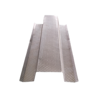 Rouleau de profil de fourrure en acier de calibre léger de profil d'oméga de cloison sèche de quille légère formant la machine