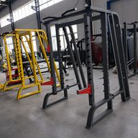 MRD Smith Machine Squat Rack, Machine à Squat, Rack de Musculation, Rack à Barres, Équipement de Fitness