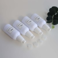 Flacon de lotion en plastique de haute qualité de 100 ml pour l'emballage de produits cosmétiques et de soins de la peau