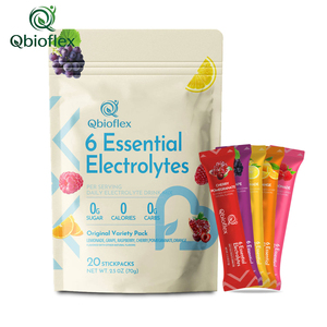Polvo Rehidratante al por Mayor OEM de Marca Privada <span class=keywords><strong>que</strong></span> Contiene 6 Electrolitos Esenciales, Vitamina C <span class=keywords><strong>y</strong></span> Zinc, en Paquetes de 20 Sobres - Product Image 1