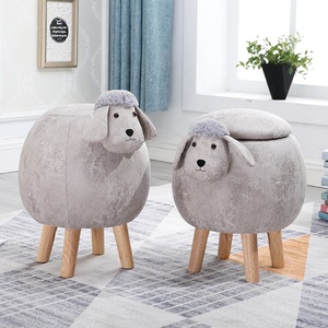 <span class=keywords><strong>Tabouret</strong></span> d'appoint en bois pour enfants AOQI, meubles de salon, chaise, <span class=keywords><strong>tabouret</strong></span> animal, cerf, lapin, vache, <span class=keywords><strong>mouton</strong></span>, girafe - Product Image 5
