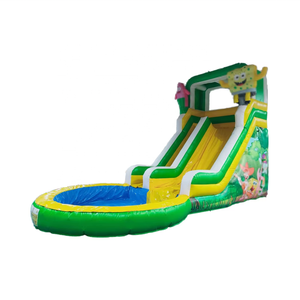 Parc aquatique commercial personnalisable, <span class=keywords><strong>trampoline</strong></span> gonflable pour enfants en plein air, piscine, toboggan aquatique, château pour jeux d'été - Product Image 1
