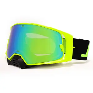 OEM özel uv400 koruma motosiklet gözlüğü anti sis toz geçirmez mx gözlük yarış rulo kapalı motokros gözlük