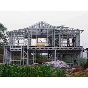 Estructura de Villa de Acero Ligero, Origen Yunnan, Diseño Moderno, Solución Integral para la Construcción de Viviendas - Product Image 3