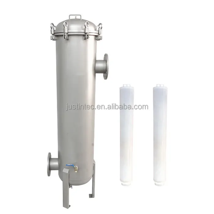 Pool water fltration 40inch 60inch 2 3 4 5 6 7 8 9 Elements Stainless Steel High Flow Filter Housing