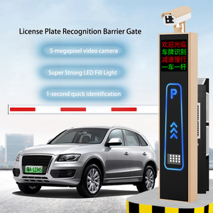 Automatic <strong>Parking</strong> <strong>Management</strong> <strong>System</strong> Boom Barrier Gate Solar Powered Steel Vehicle Barrier Gate with Portable Battery - Product Image 3