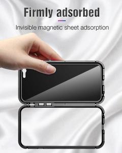 360 độ Glass <span class=keywords><strong>Protector</strong></span> Đối với iPhone 16 Pro Max nam châm chống sốc hấp phụ Armor PC điện thoại di động trường hợp - Product Image 5