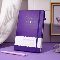 Carnet de notes A5 personnalisé à couverture rigide, couverture en lin PU, reliure thermique et fil à coudre, taille A4, carnet de rendez-vous
