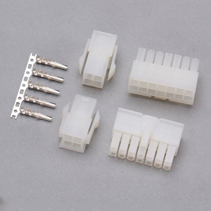 ตัวเชื่อมต่อแบบมีปลอกหุ้มขนาด 4.2 มม. สำหรับปลอกหุ้มสายไฟแบบ Mini Fit 4 6 8 10 12 20 24 พิน ตัวเชื่อมต่อแบบตัวผู้ - Product Image 3