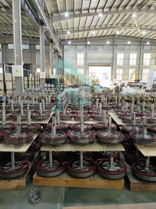 มอเตอร์เซอร์โวแม่เหล็กถาวรแบบไดเร็คไดรฟ์ไร้เกียร์ขนาด 14 ฟุต พร้อมตัวควบคุมความเร็วแบบปรับความถี่ได้สำหรับพัดลมระบายอากาศปริมาณลมสูง - Product Image 4