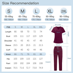 42021 prêt à l'emploi Logo personnalisé Logo personnalisé vêtements de travail combinaison ignifuge gommages médicaux Chine blanc noir - Product Image 5