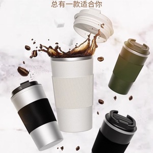 Stainless Steel Tumbler 304 <b>Insulated</b> Travel <b>Mug</b> For Outdoor Use 500Ml With Lid - Product Image 4