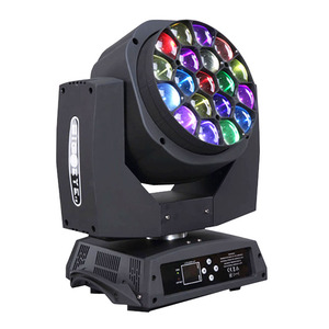 Strava — projecteur de lumière à tête mobile, éclairage de scène LED couleur RGBW, 4 en 1, filtre le grand zoom K10, 19x15w, - Product Image 3