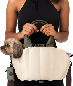 Soft-<b>Sided</b> Pet Carrier <b>Bags</b> Soft Luxury Dog Tote <b>Bag</b> Dog Cat Handbag Travel Soft Products with Adjustable Leash Pet Carrier <b>Bag</b> - Product Image 1