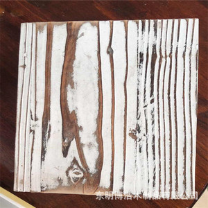 Bohao Wood Products Pine Carbonized Board 40x15x1.5mm <b>Wall</b> <b>Mounted</b> Display <b>Shelf</b> Not Easy To Split - Product Image 4