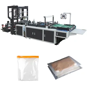 Zhejiang Baihao Biodegradable Zipper Zip Lock Bag Making Machine