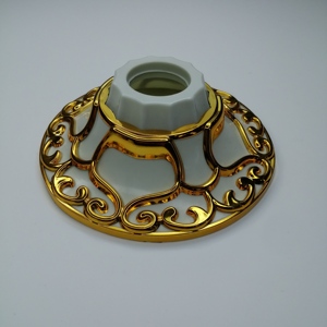 Giá Nhà Máy Bán Buôn Trung Quốc Giá Bạc Và Vàng CE/Vde/Rohs Phê Duyệt B22 Ổ Cắm Giữ Đèn Tường Bakelite - Product Image 3