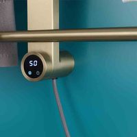 Sèche-serviettes intelligent en acier inoxydable 304, fonction de séchage rapide, sèche-serviettes mural, chauffe-serviettes pour hôtel, salle de bain moderne, usage domestique