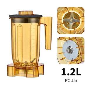 Repuestos para Licuadora: Vaso de Plástico de 1200 ml, Jarra Mezcladora, Recipientes para Velas - Product Image 3