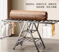 Séchoir à linge pliable pour balcon domestique, étendoir autoportant pour chambre et balcon