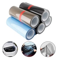 Film de protection de peinture PPF TPU pour phares et feux arrière de voiture, film de lamination anti-rayures, film teinté fumé, film de protection, autocollants, revêtement