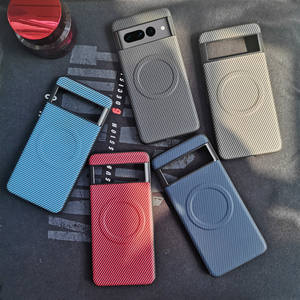 Ventes en gros de coques de téléphone <span class=keywords><strong>Pixel</strong></span> 6a, texture fibre, toucher peau, <span class=keywords><strong>antichoc</strong></span>, anti-rayures, protection de l'objectif, fournisseur direct d'usine - Product Image 2