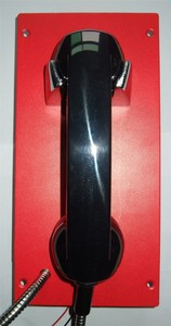 Teléfono Robusto Clásico Rojo Personalizado de la Marca KNTECH, Nuevo, con Correo de Voz, Producto No Popular - Product Image 3