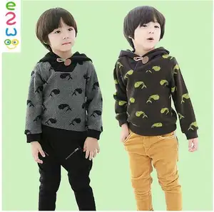 מוצרים למכירה חמה זול מאוד בנים ילדים בגדי קפוצ'ונים סוודר על ידי מעצב בסין