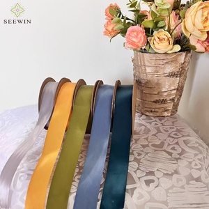 Wholesale <strong>Custom</strong>-Printed Festive Christmas Floral <strong>Designs</strong> Innovative <strong>Polyester</strong> Silk <strong>Ribbons</strong> for Box Packaging Birthday Gift - Product Image 6