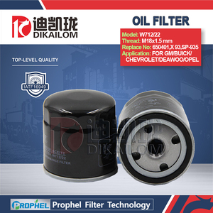 Nuevo Producto de Proveedores de Wenzhou: Filtro de <span class=keywords><strong>Aceite</strong></span> para Motor de Automóvil W712/22, Duradero, para Gm W71222 W712 22 - Product Image 5