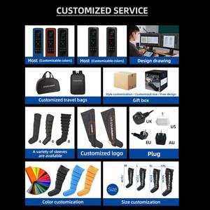 6 चैंबर इलेक्ट्रिक स्पोर्ट्स रिकवरी वायु संपीड़न बूट मालिश चिकित्सा पैर मालिश शरीर - Product Image 3