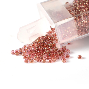 15/0 perles de rocaille en verre, pierres naturelles, vente en gros, style tchèque, pour vêtements - Product Image 3
