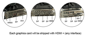 Carte graphique de jeu pour ordinateur de bureau/ordinateur portable RX 580 8 Go GDDR5 256 bits PCI Express reconditionnée, taux de hachage 28 MH/S - Product Image 4