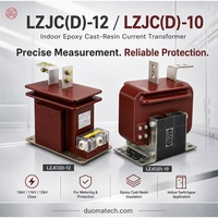 Transformateur de courant en résine époxy coulée LZJC(D)-10 / LZJC-12 pour appareillage de commutation 10kV-12kV 0.2/10P 5A/1A