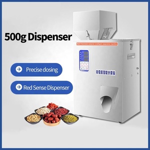 Machine de remplissage quantitative en bouteille pour poudre aromatisante de café, arachides, piment, noix, herbes et amandes, 300g, 400g, 500g, vente en gros d'usine - Product Image 6