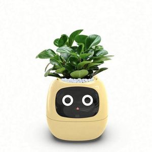 Maceta Digital Electrónica de Plástico Pequeña con Mascota Virtual Tamagotchi, Control por APP, Ecológica, para el Hogar, Interacción Creativa en Interiores - Product Image 4