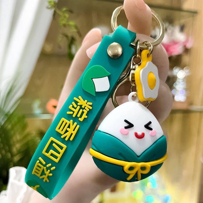 Zongzi สีเขียวเข้มมีกลิ่นหอม