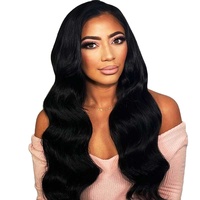 10-30 pouces pour Swiss HD Transparent pour Lace Frontal Perruque Raw Virgin Cuticule Aligné Brésilien Cheveux Humains Vague de Corps Lace Front