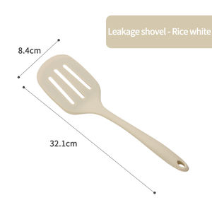 कोरियन सिलिकॉन स्पुटुला 1-टुकड़ा गर्म गुलाबी गुलाबी बेज सफेद प्रकाश हरी हरी रसोई के बर्तन डिशवॉशर सुरक्षित - Product Image 6