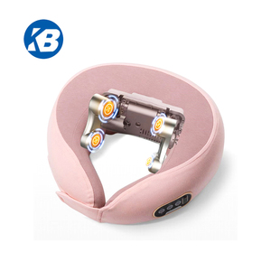 Bán Sỉ Loại Mới Điện Shiatsu U Hình Dạng Gối Massager Du Lịch Massage Cổ Gối Với Bộ Nhớ Bọt Cho Nhà Xe Văn Phòng Sử Dụng - Product Image 1
