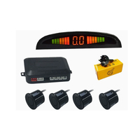 Capteur de stationnement arrière pour voiture, 4/8 capteurs avec affichage LED, boîtier de commande avec avertisseur sonore, système d'alerte sonore radar, détecteur d'objets automatique
