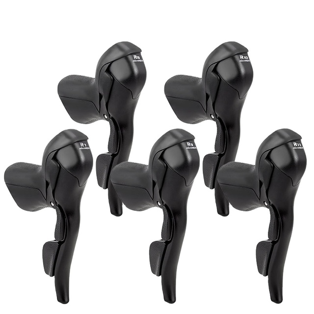 Road Bike Manual Gear Lever Bicycle Dual Control Transmission 2*7 8 9 10 11 Speed Brake Lever Integrated