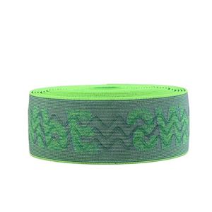 Original Manufacturer Silicone Unbreakable Rubber Anti slip Wave Grip Underwear Green <b>Elastic</b> Band - Product Image 2