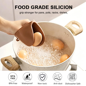 Gants de <span class=keywords><strong>cuisine</strong></span> en <span class=keywords><strong>silicone</strong></span> résistants à la <span class=keywords><strong>chaleur</strong></span>, imperméables, <span class=keywords><strong>anti</strong></span>-brûlure, de qualité alimentaire, pour la cuisson et la <span class=keywords><strong>cuisine</strong></span> - Product Image 4