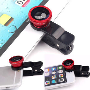 Lentille fish eye de téléphone portable <span class=keywords><strong>loupe</strong></span> d'objectif de téléphone portable à <span class=keywords><strong>effet</strong></span> spécial trois en un objectif selfie macro grand angle - Product Image 5