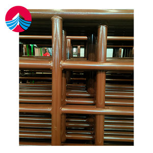 Paneles de valla de granja de Rancho galvanizado + marco de metal de <span class=keywords><strong>madera</strong></span> tratado térmicamente para ganado + uso agrícola - Product Image 5