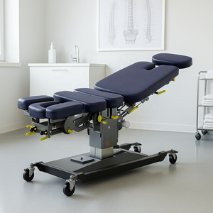 Plateforme de traitement manuelle <span class=keywords><strong>d</strong></span>'<span class=keywords><strong>ostéopathie</strong></span> de flexion et de distraction 3D multifonctionnelle Mt Prime-400, <span class=keywords><strong>table</strong></span> de chiropratique <span class=keywords><strong>électrique</strong></span> - Product Image 6