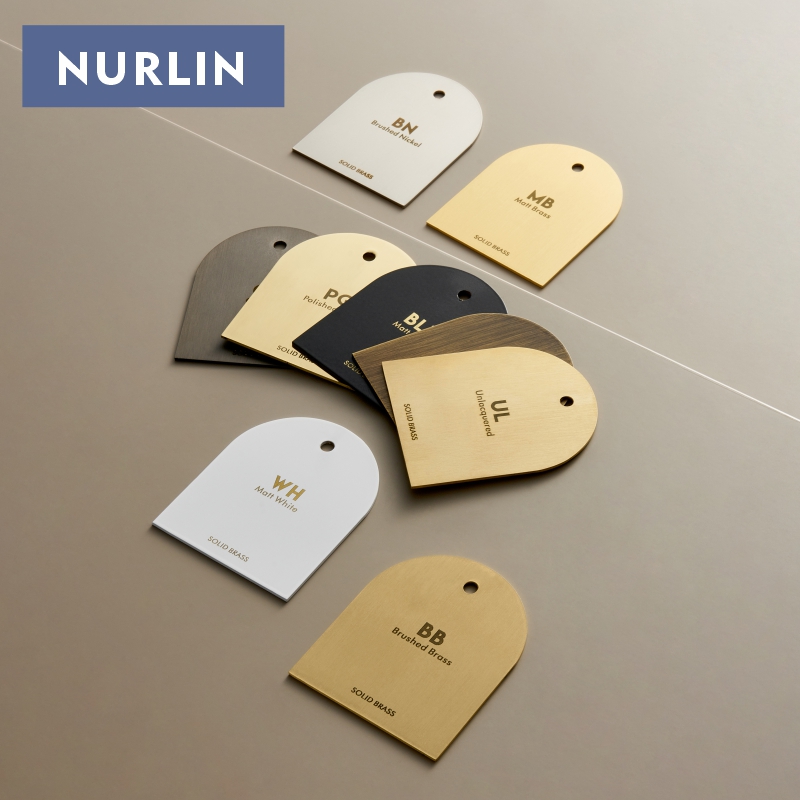 cabinet handle with backplate